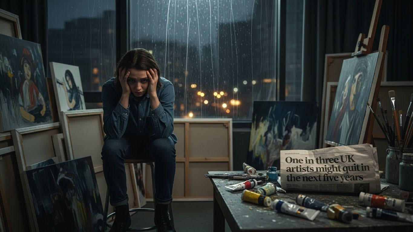 Why One in Three UK Artists Might Quit — LettsArt Blog
