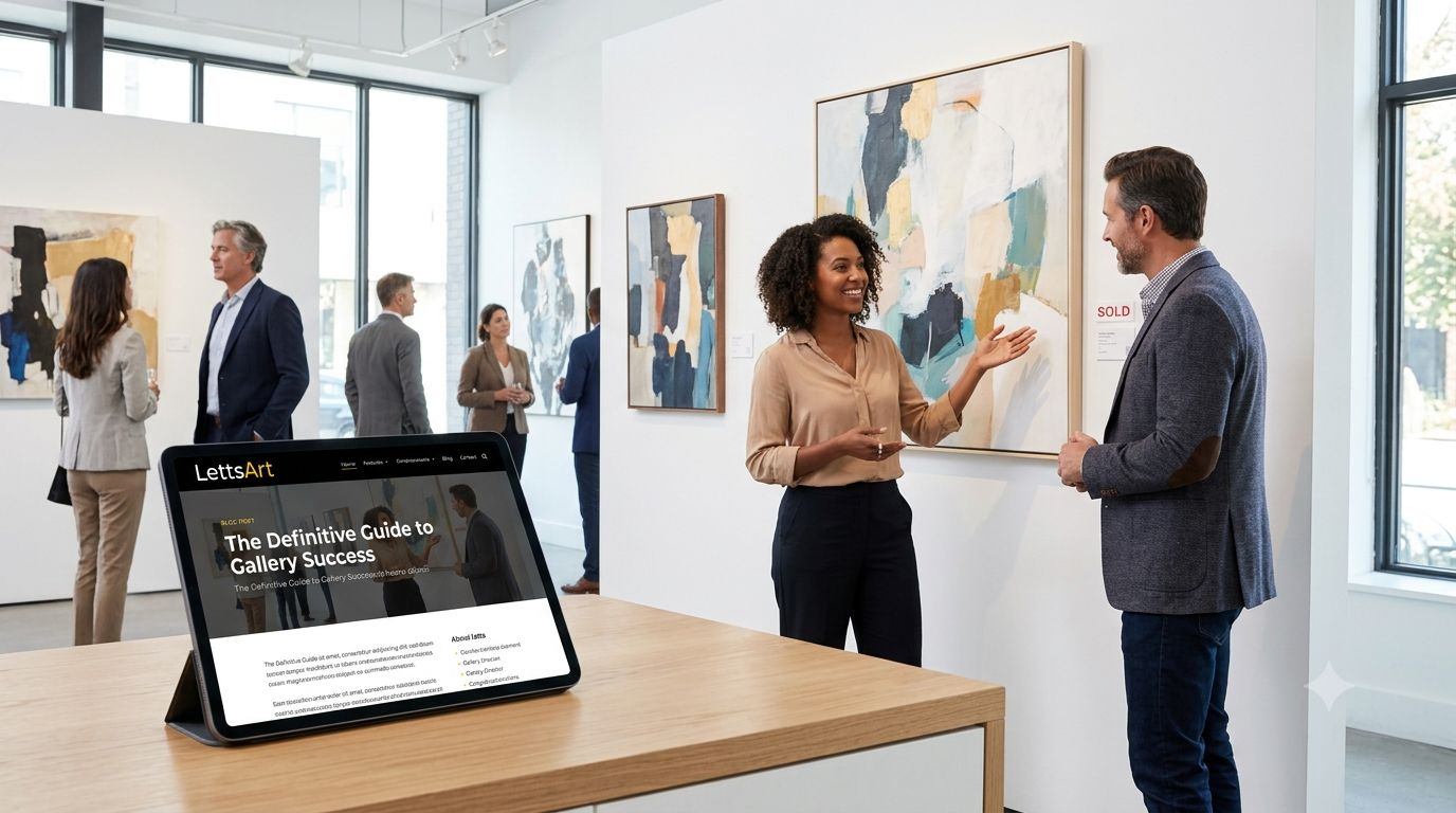 Welcome to the The Definitive Guide to Gallery Success for Artists & Gallerists — LettsArt Blog