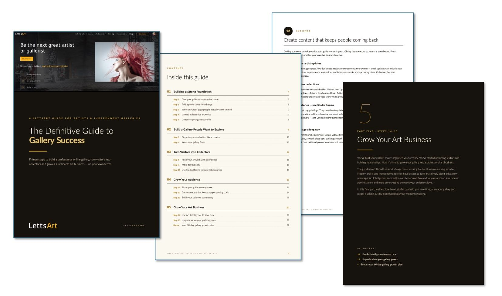 Download The Definitive Guide to Gallery Success — LettsArt Blog