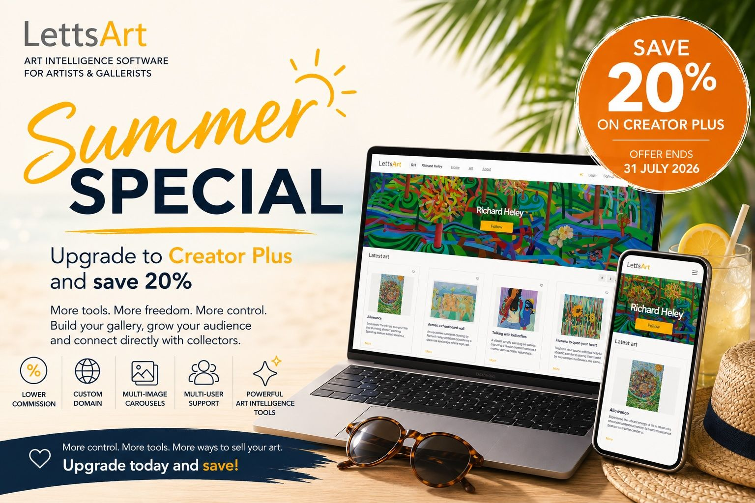Summer Special: Save 20% on Creator Plus — LettsArt Blog